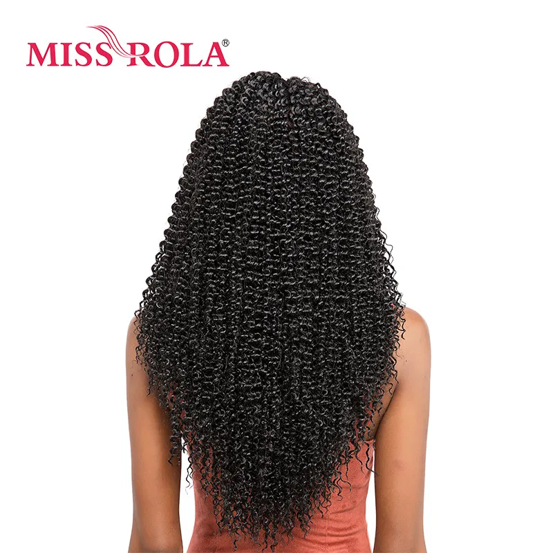 Черные богемные косички Miss Rola 1B # 36 корней/упаковка низкотемпературные