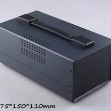 275*150*110mm Iron electronics project enclos Housing diy cabinet junction box PCB board case wire junction distrubition case