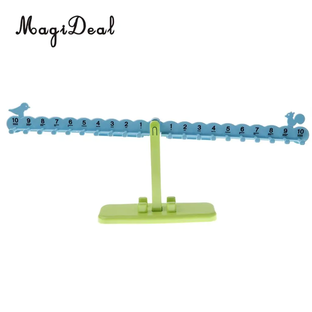 Children Kids Developmental Plastic Balance Scale Mathematical Math Early Learning Toy Christmas Gift