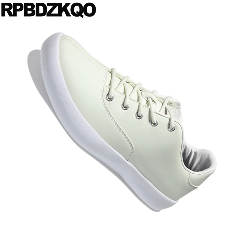 Luxe Chaussures Nouveau Confort De Blanc Haute Mâle En Taille Formateurs Creepers Discoloration Plus La Décontractée Skate Designer Hommes Cuir Sneakers Qualité 2018 UVzMpqS