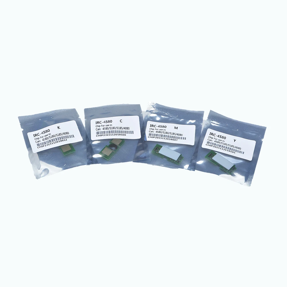 (20 pieces/lot)Premium quality color toner cartridge chip IRC4580 use for Canon IRC 4580 5180