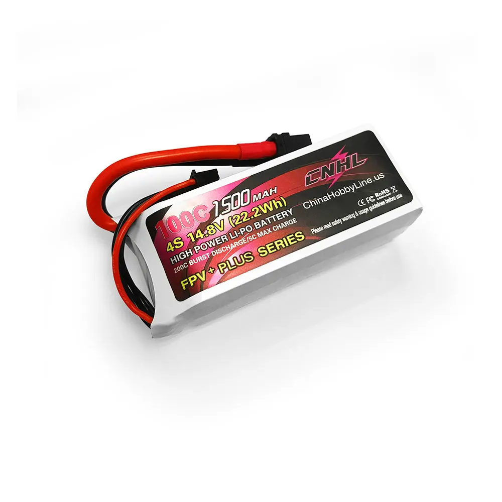 2 шт CNHL G+ PLUS 1500mAh 4S 14,8 V 100C Lipo батарея