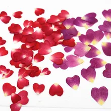 Роза в форме сердца лепесток сушеные спрессованные цветы медальон для украшение для пригласительного на свадьбу 200 шт