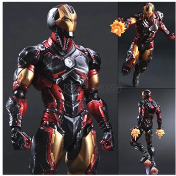 

New Hot The Avengers Iron Man Action Figure juguetes PVC Assemble Figur Iron Man Movable joint Model kids toys Gift