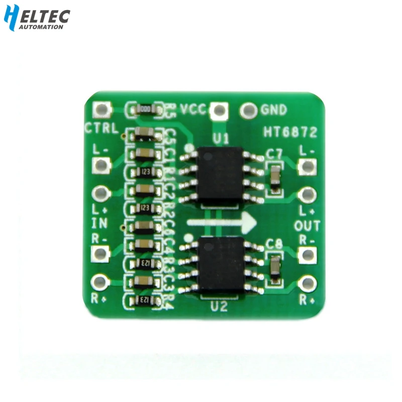 

2x3W Differential Amplifier Board Digital Class D Audio Amplifier Module Differential Input 3.6-6.5V