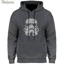 Star Wars Толстовка для мужчин Горячая зима осень толстовки с капюшоном толстовки для мужчин Starwars костюмы для любителей кино