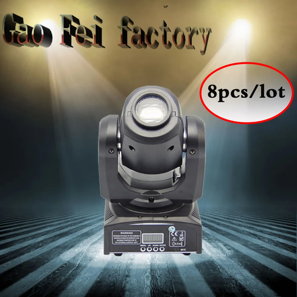 

2017 HOT 30W Led Moving Head Light Spot/DMX LED Pattern Rotation Gobo DJ Stage Disco Light 30W Nightclub KTV Party Lights