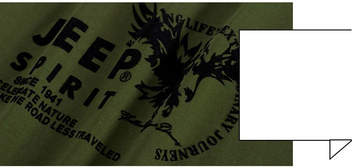 JEEP SPIRIT летняя футболка мужская Военная Мужская футболка homme Футболка мужская хлопковая свободная Мужская футболка Camisetas hombre 4XL