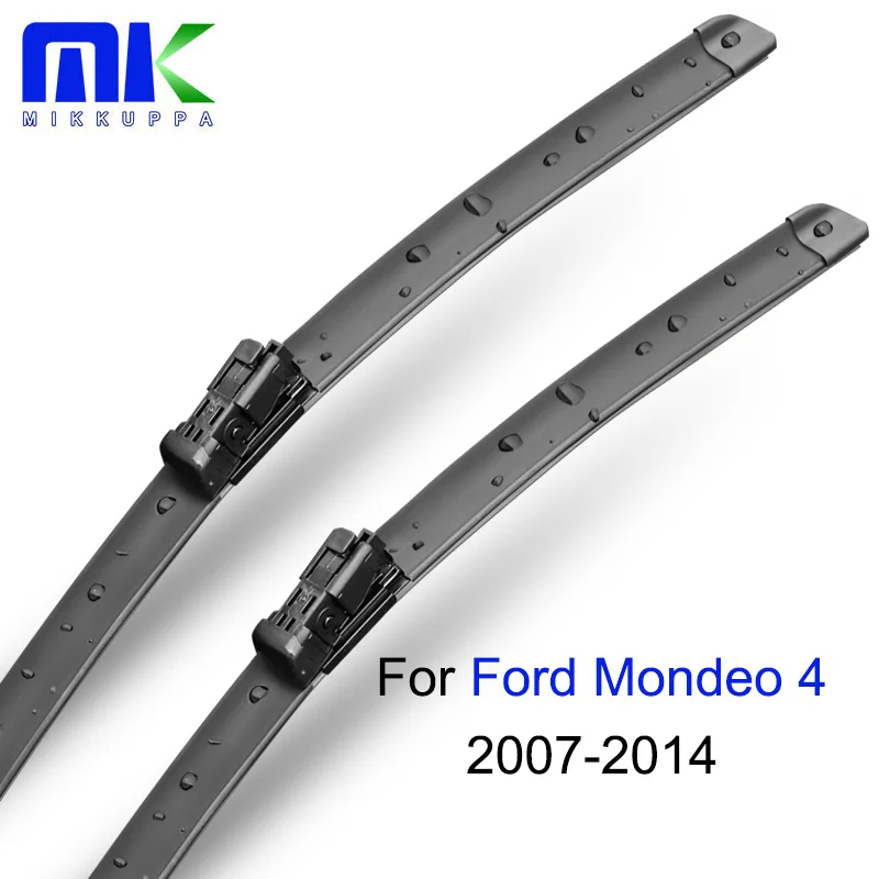 Mikkuppa Wiper Blades For Ford Mondeo 4 2007-2014 Pair 26"+19" Windshield Windscreen Wiper Auto Car Accessories