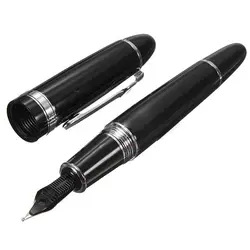 SOSW-Jinhao 159 черный и серебристый М Перьевая ручка ТОЛСТАЯ