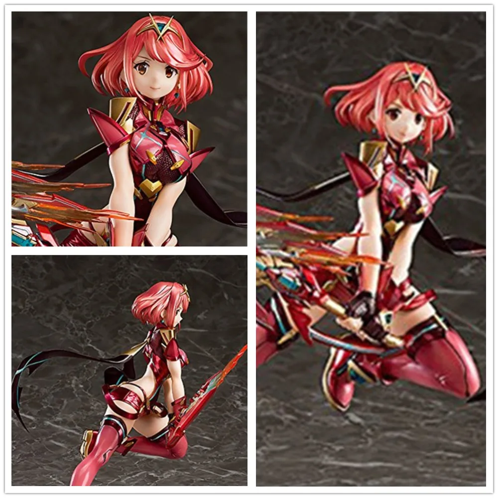 Xenoblade Chronicles 2 Hikari Mythra Homura Red 1/7 Scale Painted Sexy PVC Action Figure Collectible Model Toys Doll Juguetes | Игрушки и
