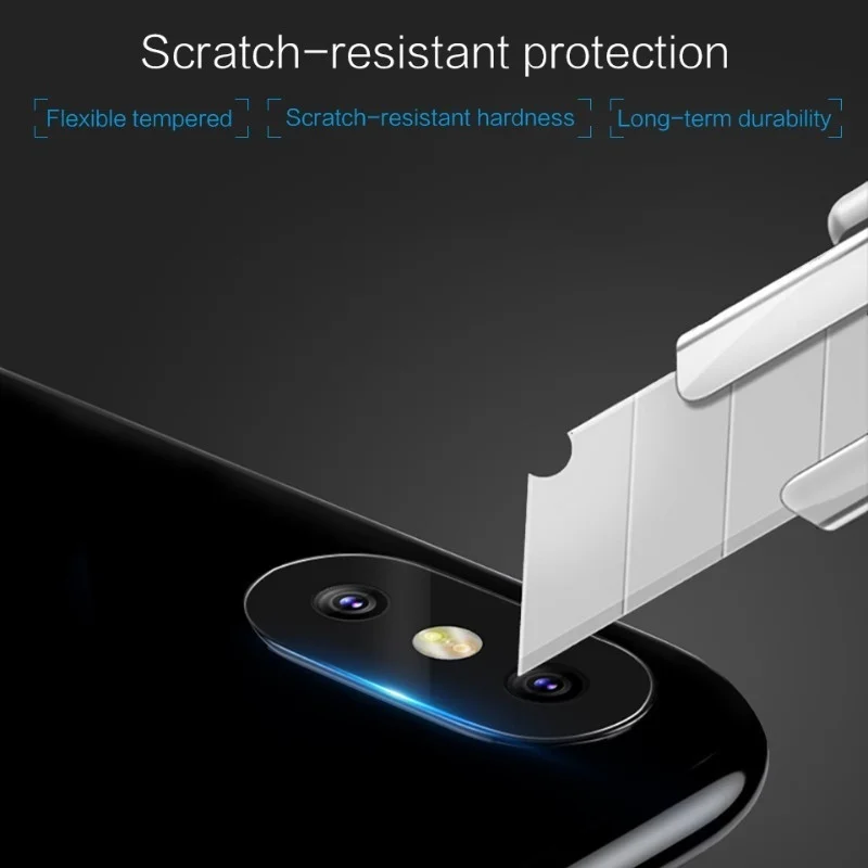 Защита для экрана из закаленного стекла iPhone 7 8 6 6s xs max xr plus|Защитные стёкла и