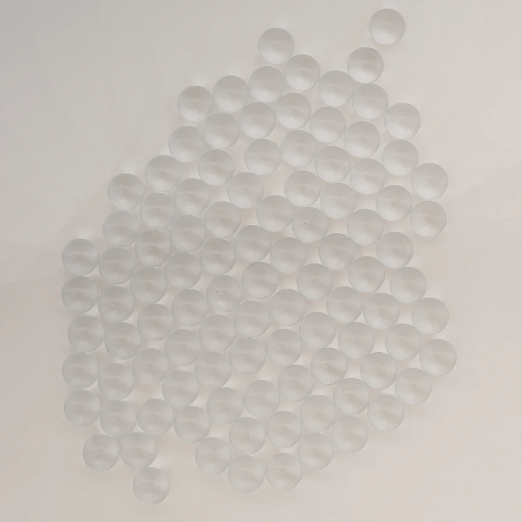 8mm Clear Glass Bubble Glass Marble for Vase Decoration & Fish Tanks - Fun Marble Toys Entertainment Novelty Bulk Marble Games