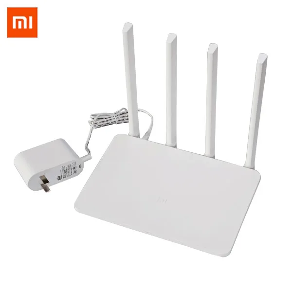 

Xiaomi Mi Original WiFi 3 Router EU Plug Smart 4 Antennas 1167Mbps Dual Band English Version