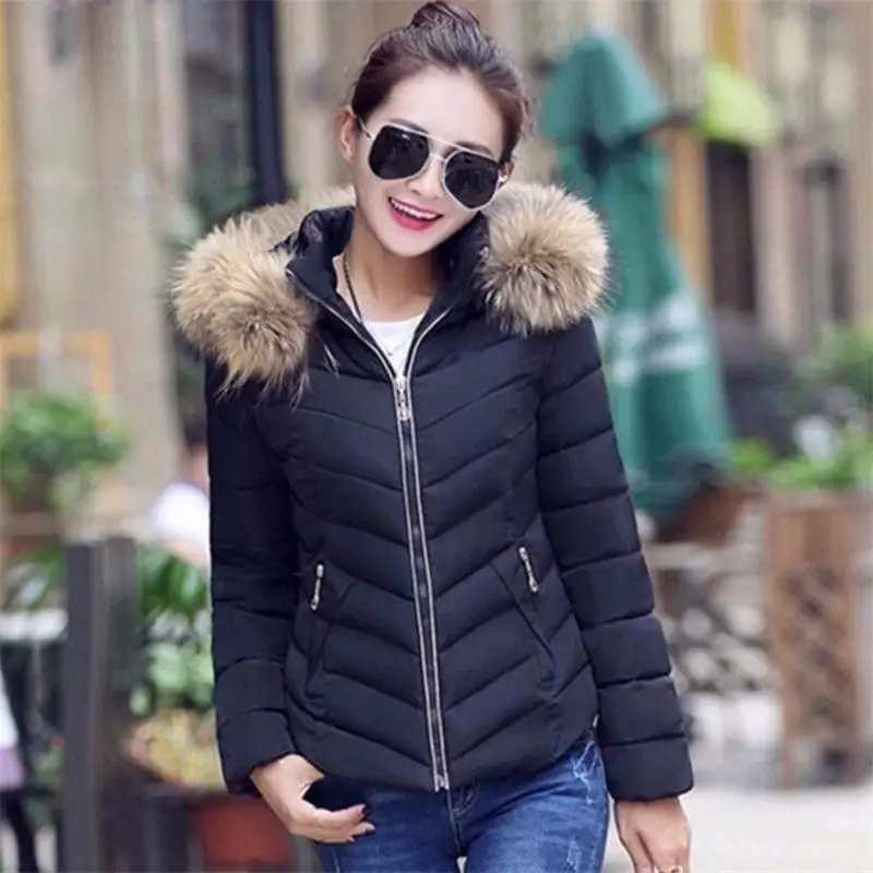 Women Winter Jacket 2017 Thick Warm Coat Parkas Real
