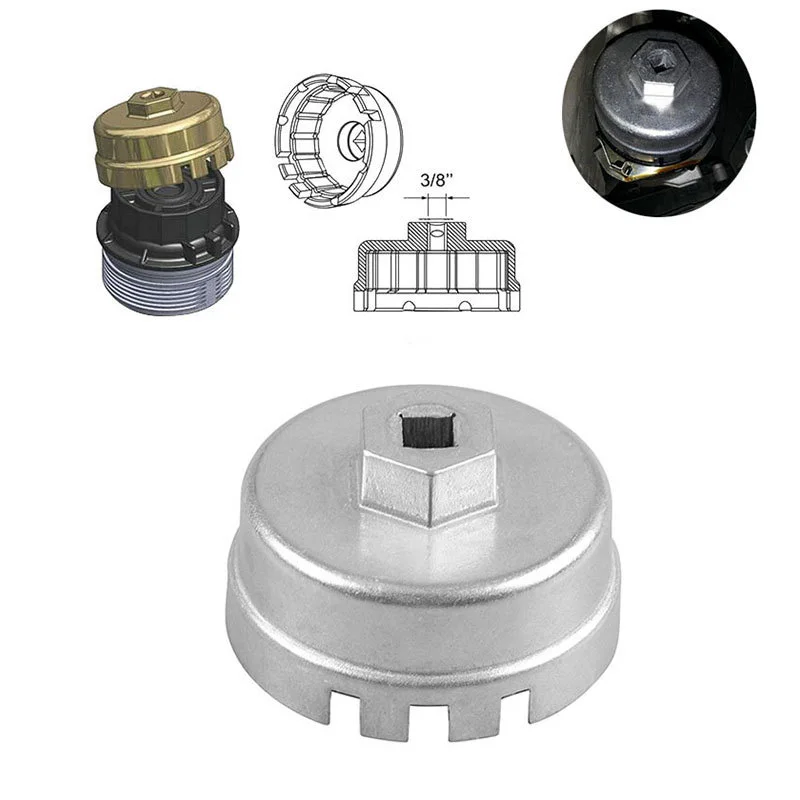 Алюминиевый сплав Масляный фильтр Разъем гаечный ключ масляный фильтр сливной инструмент для Toyota Lexus