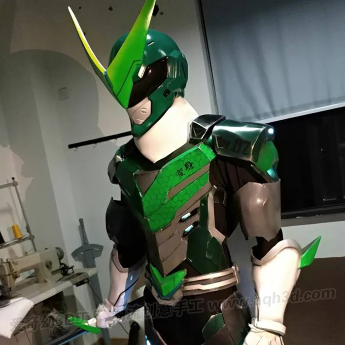 

Genji Watching Superman Armor Free Clipping 1:1 Wearable Customized Thick EVA Resin Model