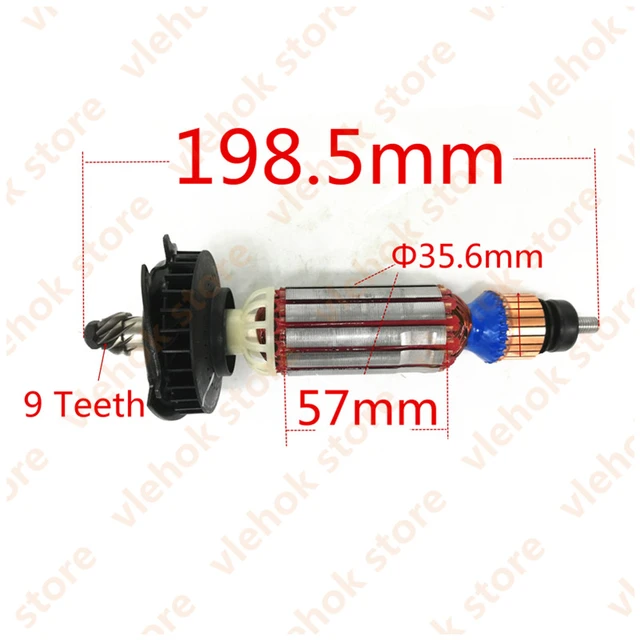 Original Armature Rotor 637075 00 N398000 for DeWALT D28132 D28135 D28136 D28137 D28132C Power Tool Accessories Electric tools