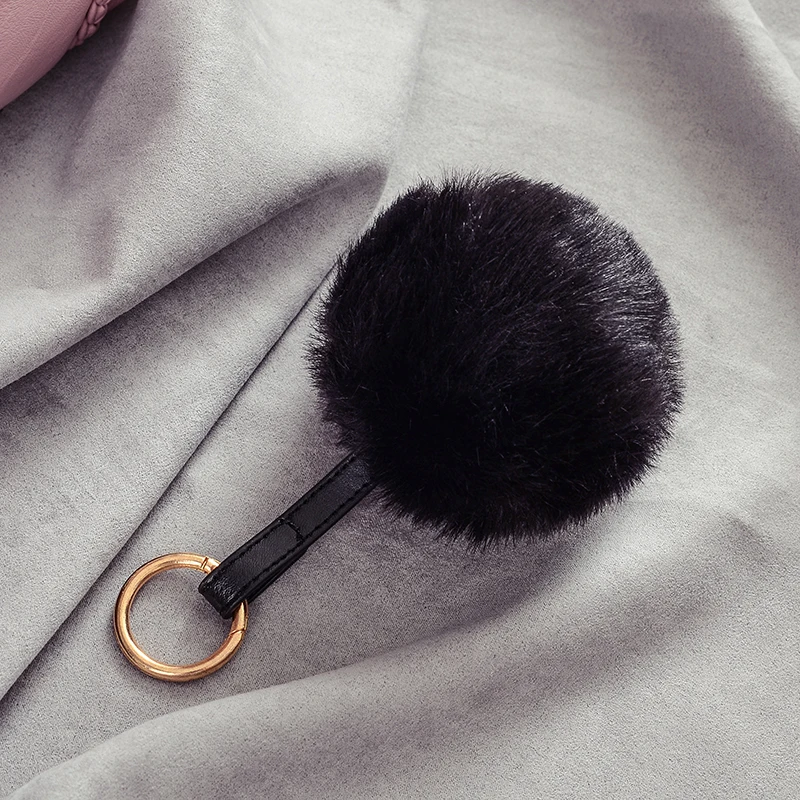 Брелки для ключей с помпоном в виде кролика 10 см|bunny keychain|keychain leatherleather keyring |