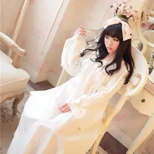 Новое поступление, винтажная ночная рубашка принцессы из хлопка с расклешенными рукавами мягкое цельнокроеное парадное платье Элегантная пижама с квадратным воротником, vestidos