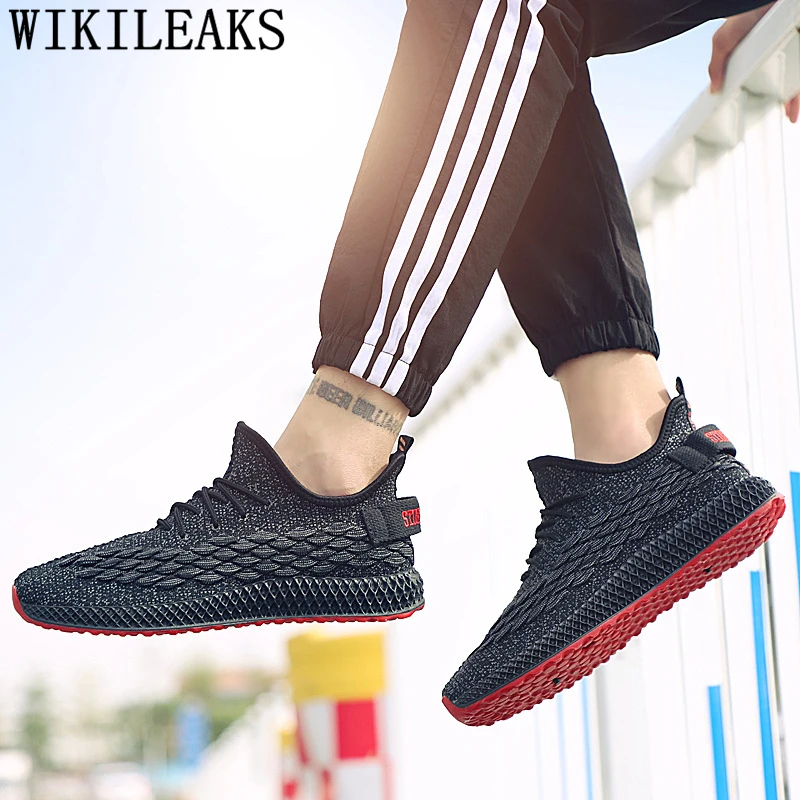 mens sneakers casual mesh shoes men luxury heren sneakers breathable shoes men summer black shoes zapatos de hombre tenis hombre