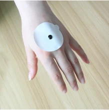 100 Pcs Eyelashes Sticker disposable Eyelash glue holder On Eyelash Stoneglue pads small size 2.5cm