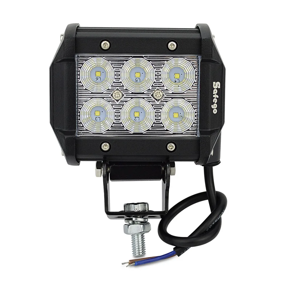 4 inch 18W Led Work Light Bar for Off Road Motorcycle Car Motor Truck