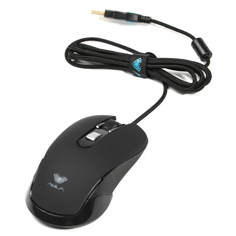 AULA Игровая USB Проводная мышь 2000 dpi для ноутбука ПК Компьютерные аксессуары