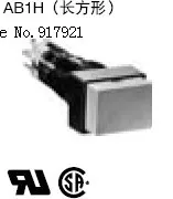 

[ZOB] Rectangular jog switch AB1H-M1S hole 10mm AB1H-A1W button switch IDEC Izumi of Japan --10pcs/lot