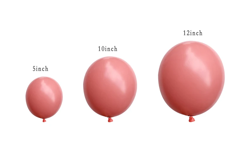 10 шт. Ретро пыльно-розовые шары 5/10/12-дюймовый матовый шар Румяна латексные шары для свадьбы или «нулевого дня рождения» День рождения украшения
