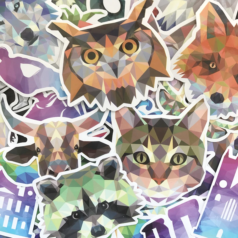 Galaxy Animal stickers 2