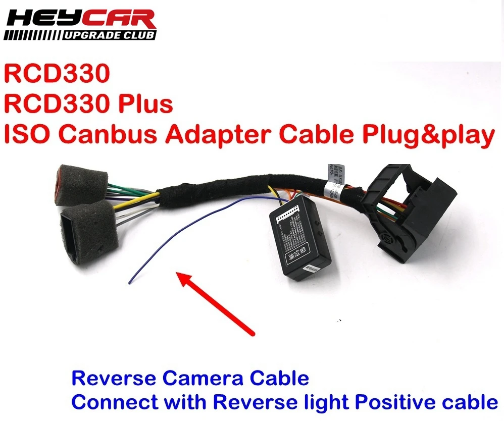 RCD330 Plus MIB RCD330G Plug\u0026Play ISO 