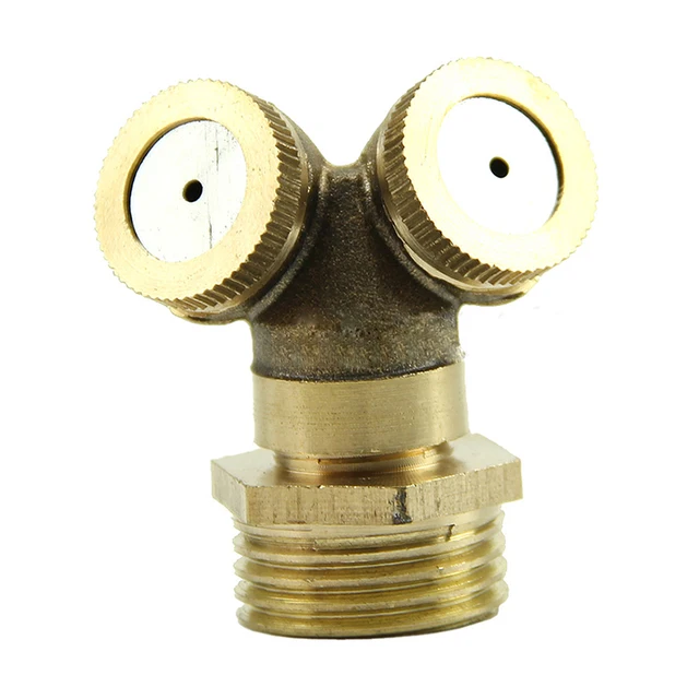 1PC Brass Agricultural Misting Spray Nozzle Garden Sprinkler Irrigation System NB0373