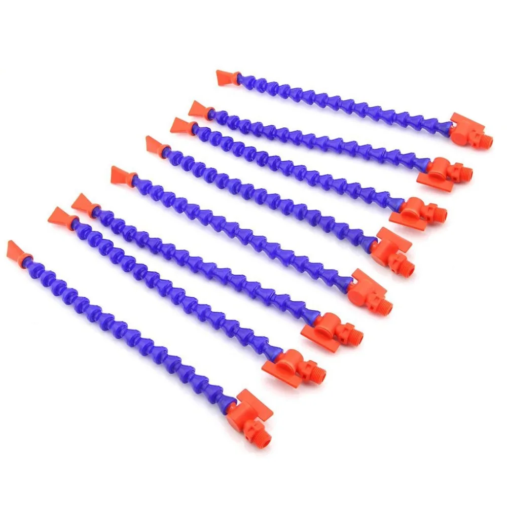 

1 Piece 1/2 400mm Flexible Plastic Water Oil Coolant Pipe Hose for Lathe CNC + Switch Tool Parts Durable Worth to buy
