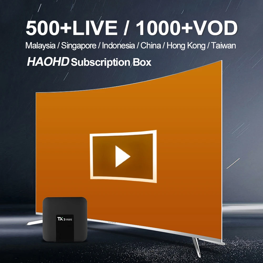 

TVpao HaoHD South Asian Channels Singapore Malaysia Subscription 1000+vods accessible on Android box