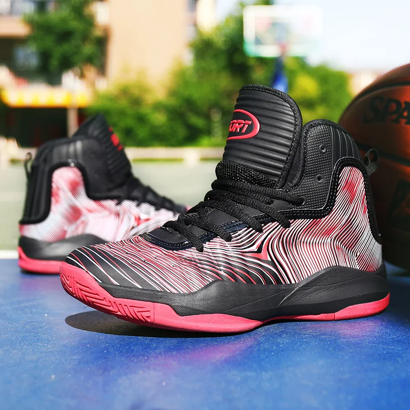 Ceyue 2019 zapatos de baloncesto de los hombres de alta calidad zapatillas de deporte Curry zapatos de encaje zapatos de tobillo a prueba de golpes a prueba cesta homme baloncesto