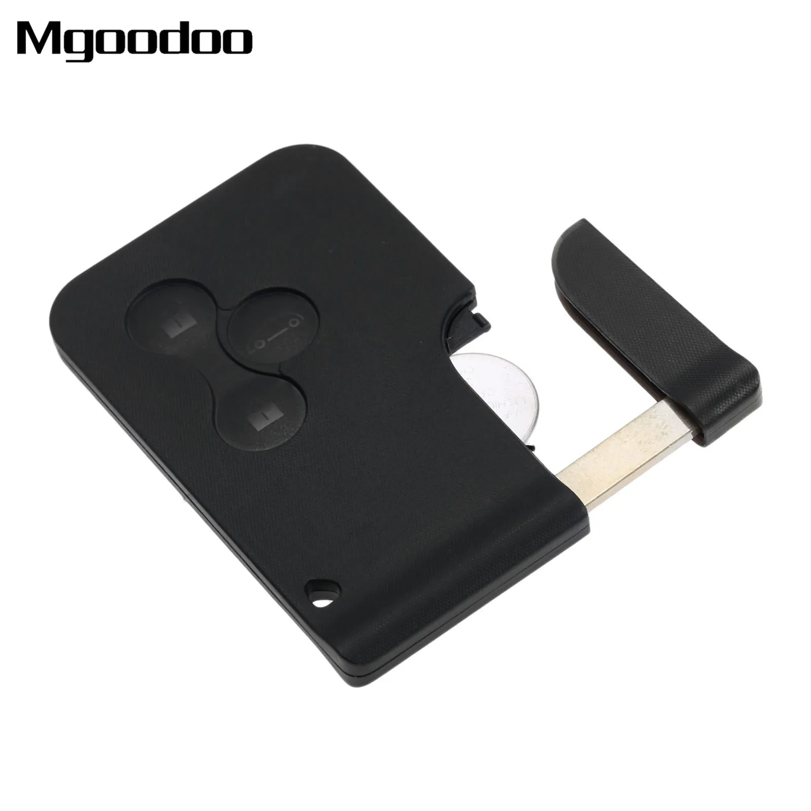 

3 Buttons Smart Key Card With Chip For Renault Megane 2003-2008 Scenic II 2005-2008 Uncut Key Blade Keyless Remote Transmitters