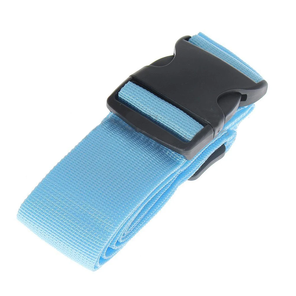 2X Adjustable Suitcase Luggage Straps Travel Baggage Belt Buckle Tie