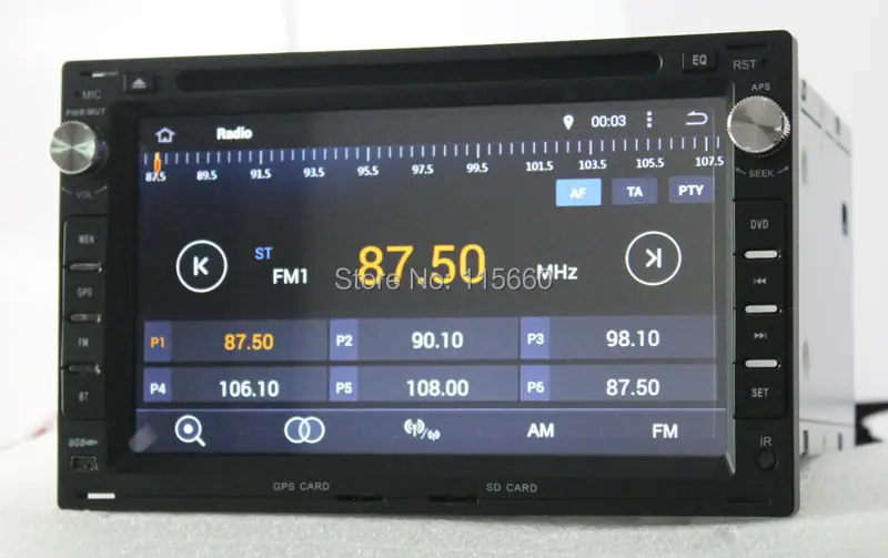 Android 4.4 Quad core car DVD for VW Volkswagen old models 5