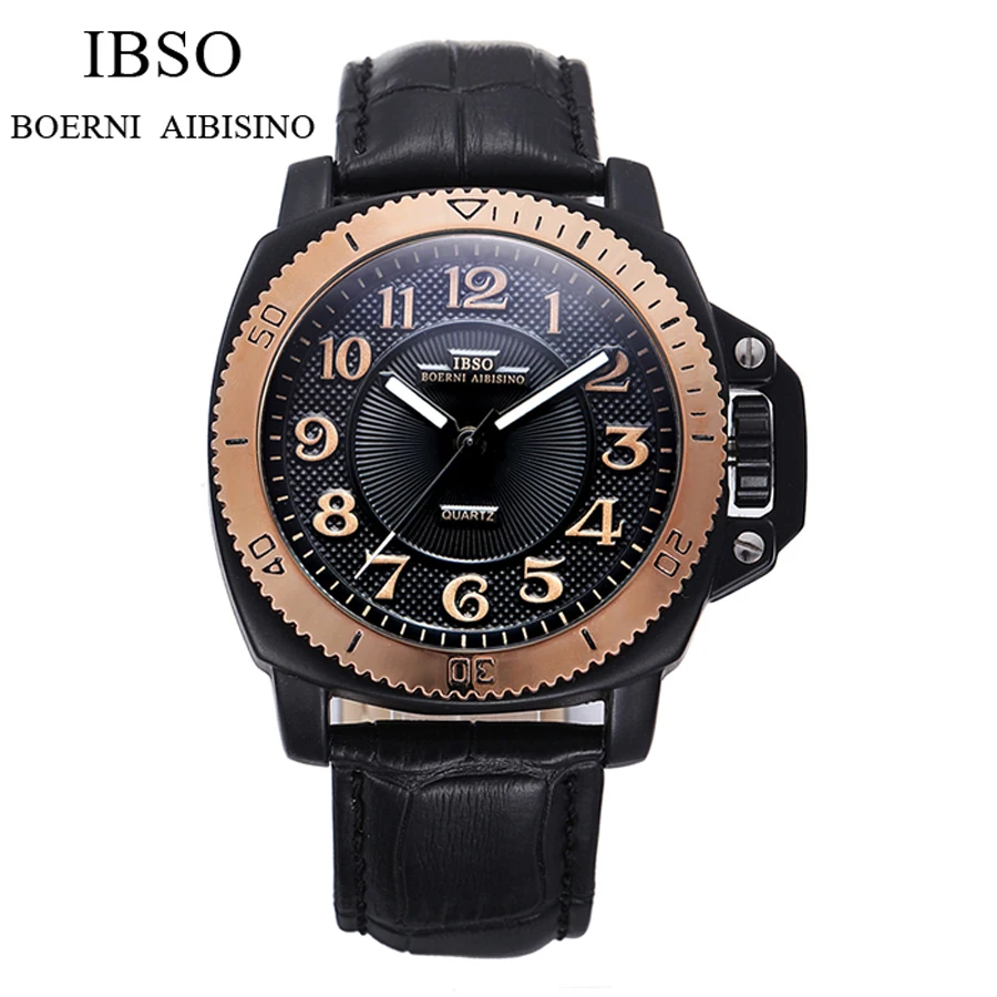 IBSO Famous Brand Mens Watches Top Brand Luxury Sports Quartz watch