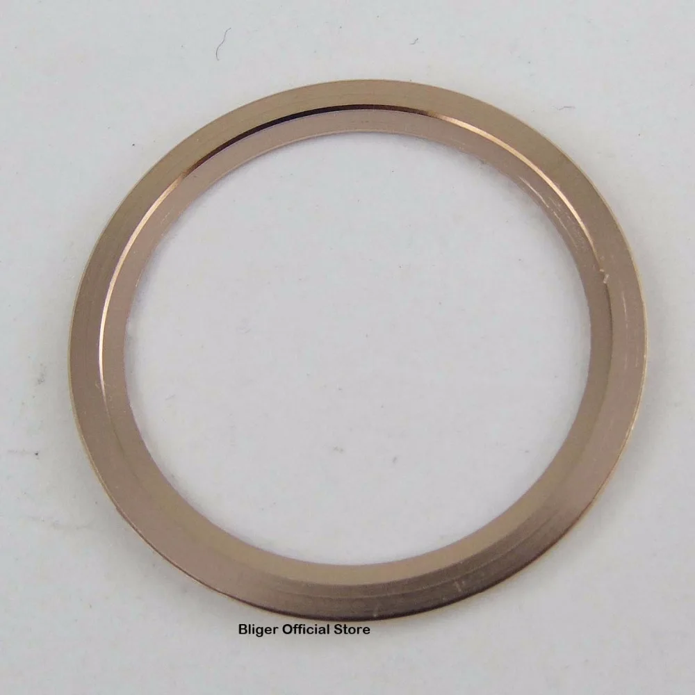 Новая мода 38mm Rose керамические золотистые БЕЗЕЛЬ для наручных часов вставкой для 40 мм автоматическое перемещение Для мужчин t Для мужчин наручные БЕЗЕЛЬ для наручных часов