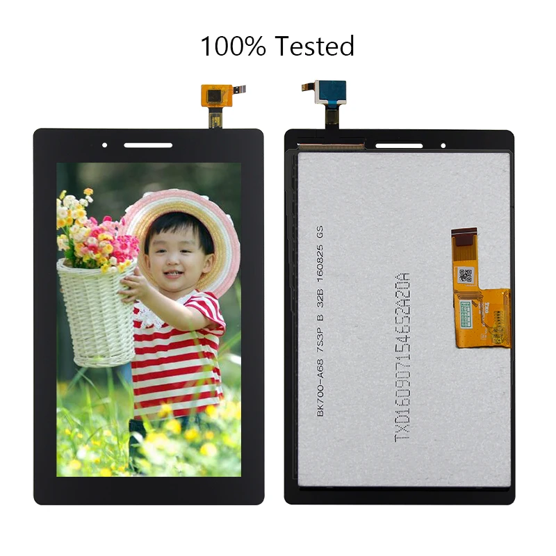 Tanie Dla Lenovo TAB 3 710L 710i 710F Tab3 710 TB3 710L TB3 710i TB3 710F TB3 710 wyświetlacz Lcd ekran dotykowy Digitizer zgromadzenie