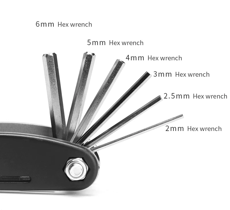 16 в 1 Многофункциональный набор инструментов для ремонта велосипеда, шестигранная спица, велосипедная отвертка, инструмент для горного велоспорта, инструмент для ремонта велосипеда CT-101