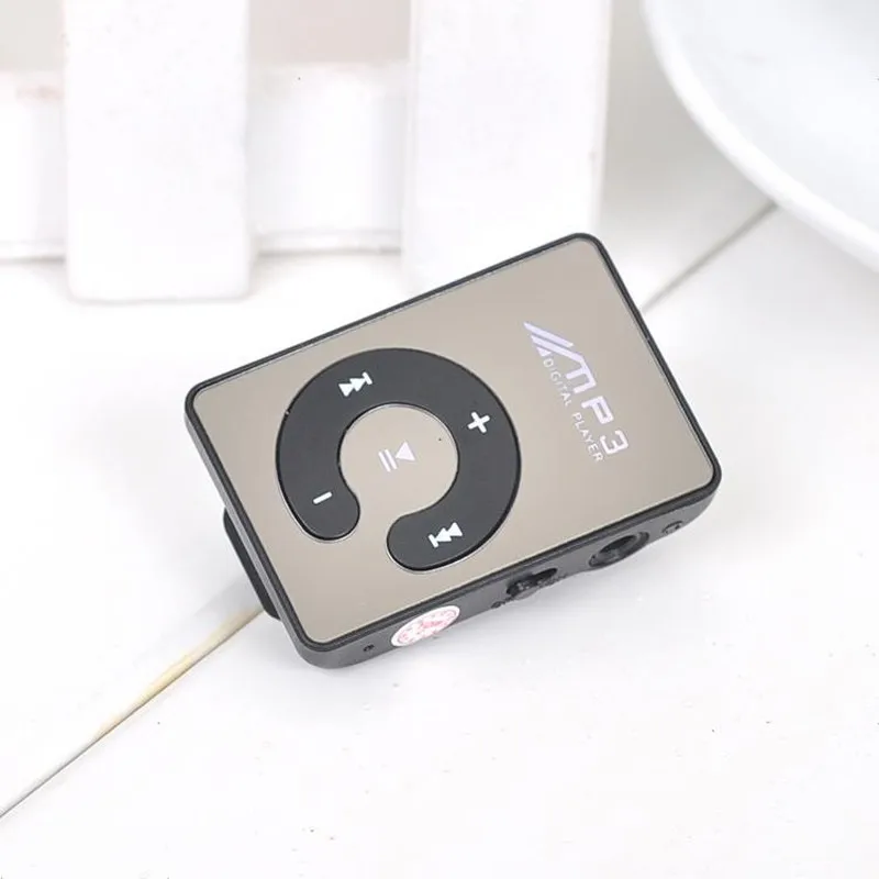 Спорт Mp3 плеер Мини Clip USB Цифровой Музыкальный Проигрыватель MP3 С micro sd/tf карта walkman