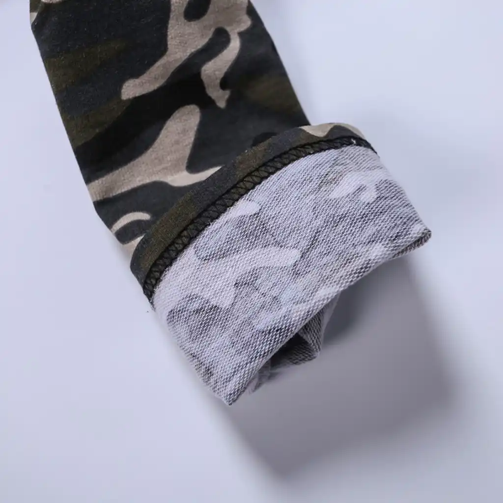 Teen Kids Baby Boys Letter Tracksuit Camouflage Tops Pants 2PCS Outfits Set