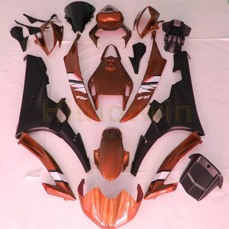 

Botls+Custom orange black Injection mold motorcycle body kit for Yamaha YZF-R6 06 07 YZF R6 2006 2007 ABS Fairing