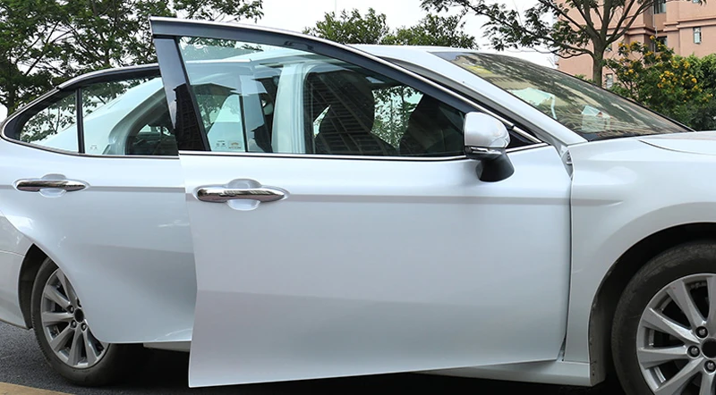 Пластиковый козырек для окон Toyota Camry XV70 2018 защита от дождя и солнца дефлектор
