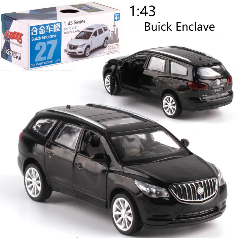 Caipo 1:43 Выдвижной Автомобиль Buick Enclave литой металл модель автомобиля для сбора и подарка и украшения