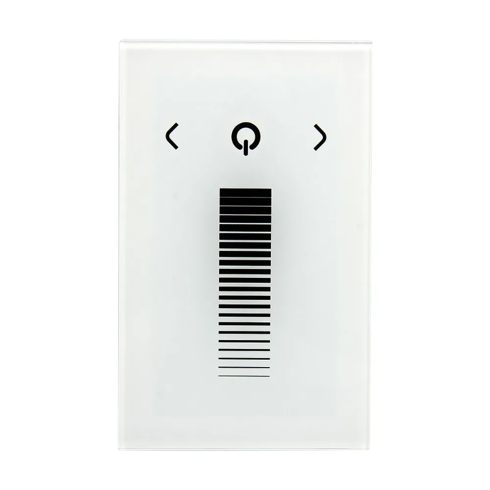 SuperNight DC12-24V LED Controller Glass Touch Panel Wall Switch Brightness Single Color Dimmer Adapter for LED Strip Light Lamp (11)