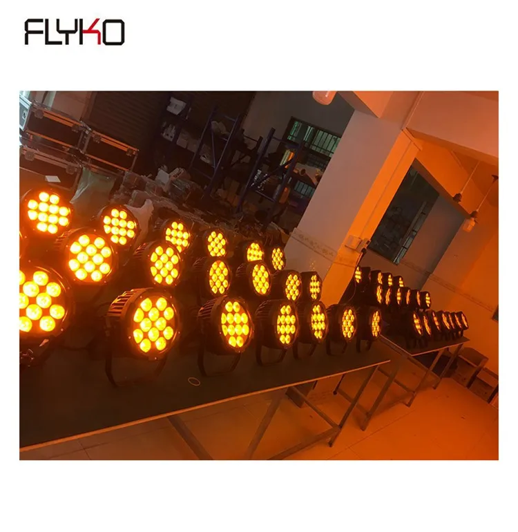 Бесплатная доставка Rgbwa + УФ батарея мощность беспроводной dmx 6 шт. 18 Вт 6в1 led par